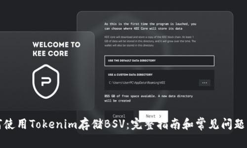 如何使用Tokenim存储BSV：完整指南和常见问题解答