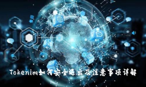 Tokenim如何安全退出及注意事项详解